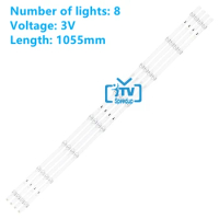 20pcs 100% new Led backlight strip for Hisense 55r6000gm