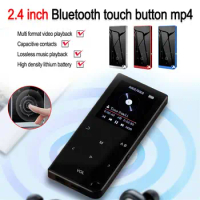 Mp3 Music Player Bluetooth-compatible Lossless Mp3 Music Player 2.4-inch Screen Hifi Audio FM/Ebook/Recorder/MP4 Video Player