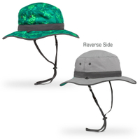 美國《Sunday Afternoons》兒童 抗UV雙面圓盤帽 Kids Clear Creek Boonie (迷彩綠)