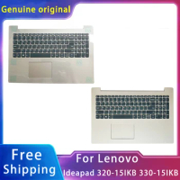 New For Lenovo Ideapad 320-15IKB 330-15IKB 320-15 330-15 Replacemen Laptop Accessories Keyboard And Touchpad Silvery