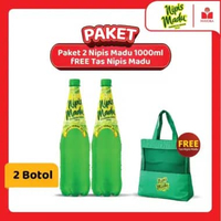 Paket 2 Nipis Madu 1000ml FREE Tas Nipis Madu