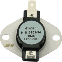 B1370194 Bộ điều nhiệt lò đốt L250–30°F Chốt giới hạn 10 A dòng điện quá tải