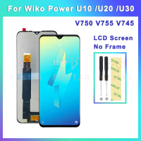 ทดสอบสำหรับ Wiko Power U10 LCD U20 U30 จอแสดงผล Touch Screen Digitizer Assembly เปลี่ยนหน้าจอ, V750 