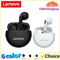 Original Lenovo Air Pro 6 TWS Wireless Bluetooth Headset Mini Pods Earbuds Earpods Earphone For Xiaomi Android IPhone Headphones