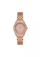 MICHAEL KORS Harlowe Rose Gold Stainless Steel Watch MK4845