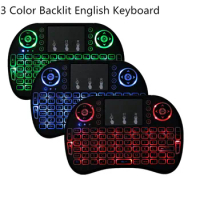 Fly Air Mouse Mini Wireless Gaming Keyboard With Backlight Touchpad For xBox360 Smart Tv Laptop Wholesale 100pcs/lots