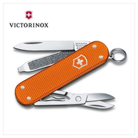 VICTORINOX 瑞士維氏 瑞士刀 5用 58mm 鋁合金限量老虎橘  0.6221.L21