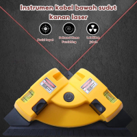 Square Laser Line LV-01 Laser Level Alat Ukur Siku Kelurusan Lantai Permukaan Sudut 90 derajat