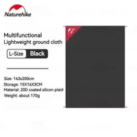 TIKAR OUTDOOR MULTIFUNGSI ULTRALIGHT NATUREHIKE NH17D050-B UKURAN 143X100CM L (143x200 CM)