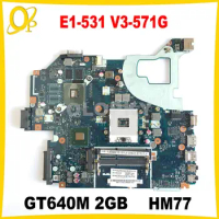 Q5WVH Q5WV1 LA-7912P Mainboard for Acer Aspire E1-531 V3-571G E1-571G Laptop Mainboard GT640M 2GB GPU HM77 DDR3 Fully tested