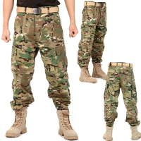 CP美軍真人CS迷彩服ACU套服單褲子耐磨工裝戰術休閒褲軍迷迷彩褲作訓褲特種戰術褲美式作戰褲迷彩單褲