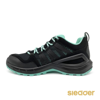 【sleader】動態防水輕量安全戶外休閒女鞋-SD205(黑/綠)