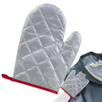 Clothes Steamer Gloves Washable Ironing Board Anti-scald Iron Pad Cover Gloves Heat Resistant Steamer Mitt For Clothes Steamer