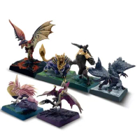 In Stock Original CAPCOM Monster Hunter Monster Art Museum Vol.1 Anime Figure Model Collectible Action Toys Gifts