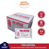 Pan-Enteral Susu Sachet 40mg Gram Rasa Vanila 1 BOX 10 Sachet 3 SACHET