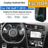 Radio Carplay upgrade Android Auto Audio For Volkswagen Golf 7 2015 - 2020 Apple Wireless AI Box Car Multimedia Player unit