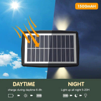 FREEPRODUK ASLI OFEEL Lampu Tenaga Surya lampu dinding outdoor lampu hias sensor Taman light lampu