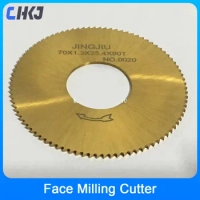 CHKJ Face Milling Cutter 1'' Hole Side Milling Cutter for WENXING 100D 100E 100E1 100F 100F1 Key Cutting Machines 70*1.3*25.4mm