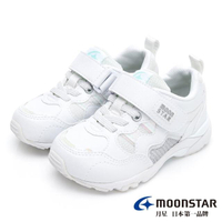 【MOONSTAR 月星】Hi系列十大機能2E寬楦童鞋(MSC22931白)