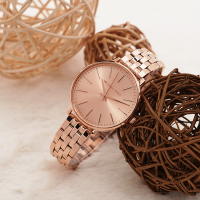 Michael Kors Pyper 紐約時尚女錶 母親節送禮首選-玫瑰金/38mm MK3897