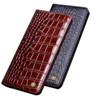 Luxury Full-Grain Genuine Leather Magnetic Phone Bag Case For Xiaomi Note 10 Lite/Xiaomi Note 10 Pro/Xiaomi Note 10 Holster Case
