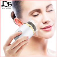 Multifunctional 2 Modes Electric Facial Cleansing Brush Three Rechargeable IPX5 Waterproof Remove Oil Clean Pores USB Charging