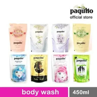 Paquito Moisturizing Bosy Wash Refill 450ml - Sabun Cair Paquito Pouch GardenFlawers - Gren