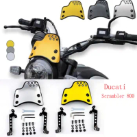 Motorcycle Accessories Fit Ducati Scrambler 800 Retro Style Windshield Apply For Ducati Scrambler 800 Scrambler 800 Ducati 800