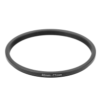 Penukar Lensa Cincin Turun Langkah Logam, Aksesori Alat Kamera, 82mm hingga 77mm, Ketibaan Baru