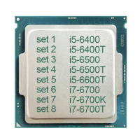 used desktop Dual-Core cpu processor i5-6400 i5-6400T i5-6500 i5-6500T i5-6600T i7-6700 i7-6700K i7-6700T LGA1151 customized