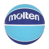 Molten Basketball [B7C2010-BB] 籃球 7號 男子 室外 大學 高校 橡膠 8片貼 水藍