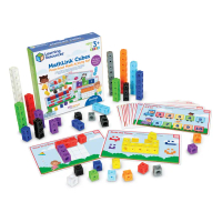 Learning Resources MathLink Cubes PreSchool Math Activity Set, Hands-On Early Math & Fine Motor Skil