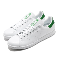 adidas 愛迪達 休閒鞋 Stan Smith 復古 男鞋 女鞋 愛迪達 三葉草 史密斯 老人頭 皮革 白 綠(FX5502)