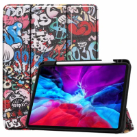 Cute case for 2018 2020 2021 2022 iPad Pro 12.9 inch soft cover with pencil slot iPadPro 3rd 4th 5th 6th generation stand holder