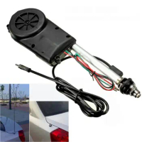 Auto Car Vehicle FM Electric Aerial Antenna Radio Stainless Steel Easily Operated AM/FM Radio Received Enhance Automatic Booster