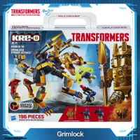 Original Hasbro KRE-O Transformers Age of Extinction Grimlock Street Attack Set A6955