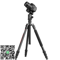 歐寶F58三腳架套裝單反相機適用于佳能200D 800D尼康D5300索尼A7三角架可拆獨腳架反折攝影便攜自拍照旅行