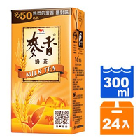 統一 麥香奶茶 300ml (24入)/箱【康鄰超市】