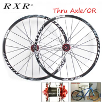 MTB Carbon Hub Bike Wheelset 26" 27.5" 29" Mountain Bike Wheels 25mm Rim 7-11s Bicycle Wheel Sets Disc Brake Wheels