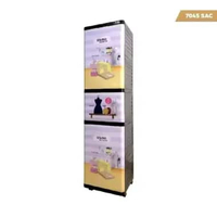 LEMARI PLASTIK/LEMARI MODEL LACI NACASE SUSUN 4 NAIBA 7204 7045 SAC