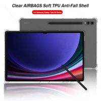 Clear Airbags Shockproof TPU Soft Cover For Samsung Galaxy Tab S9 Plus Case Protect Fundas Samung TabS9 S 9 S9Plus S9+ 5G/WiFi
