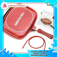 DOUBLE PAN SUGGO 32cm KOREA ORIGINAL / PANGGANGAN DOUBLE PAN 32cm  {Aqila Store Banjarbaru}