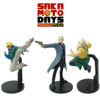 Sakamoto Days Taro Sakamoto Young Taro Sakamoto Shin Asakura 21cm Action Figure Decoration