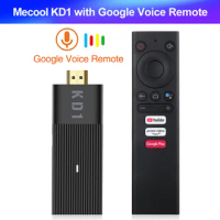 Android 10 Google Certified Voice 4K Dual Wifi BT4.2 TV Stick Mecool KD1
