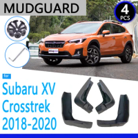 Mudguards fit for Subaru XV Crosstrek 2018 2019 2020 Car Accessories Mudflap Fender Auto Replacement Parts