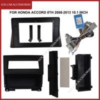 10.1 Inch For Honda Accord 8th 2008-2013 Car Radio Android GPS MP5 Player Casing Frame 2 Din Head Unit Fascia Dash Cover Panel