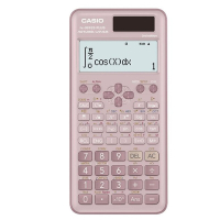 CASIO 新二代進化版12位數工程型新色計算機 (FX-991ES PLUS-2-PK)莫蘭迪藕粉紅色