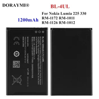 Original 1200mAh BL 4UL BL-4UL Battery For Nokia Lumia 225 330 RM-1172 RM-1011 RM-1126 Phone Batteries
