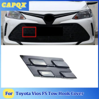 For Toyota Vios FS 2017 18 19 Bumper Trailer Cover Tow Bracket Cover Bumper Tow Hook Cover Cap
