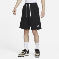 【NIKE 耐吉】短褲 男款 運動褲 ASMNK CLUB ALUMNI LBR FT SHORT 黑 DX0767-010